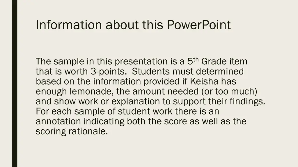 information about this powerpoint 1