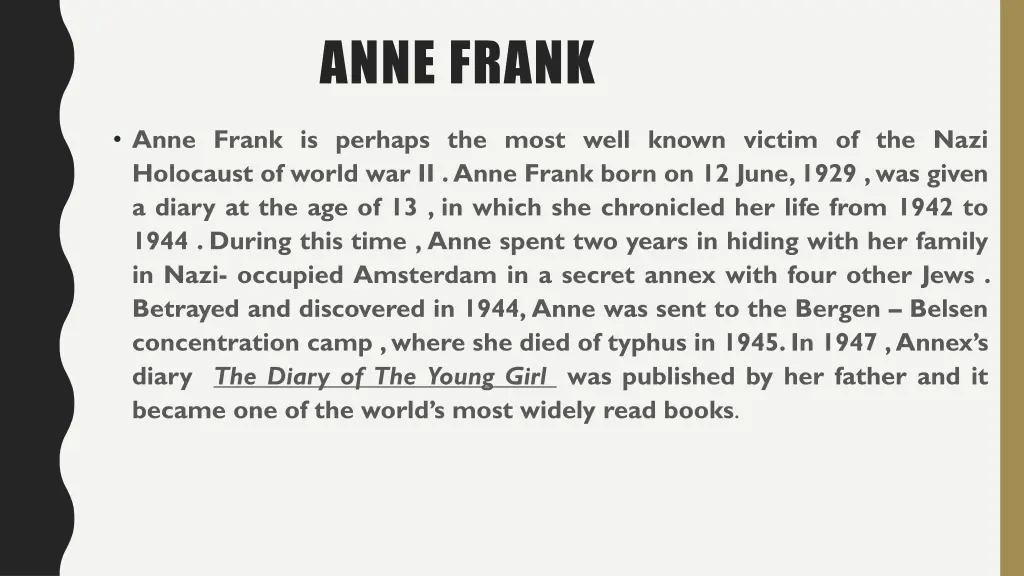 anne frank