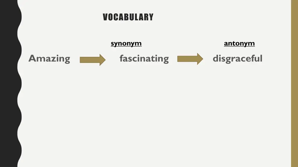 vocabulary 1