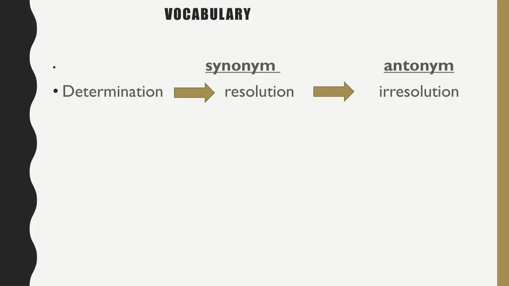 vocabulary 3