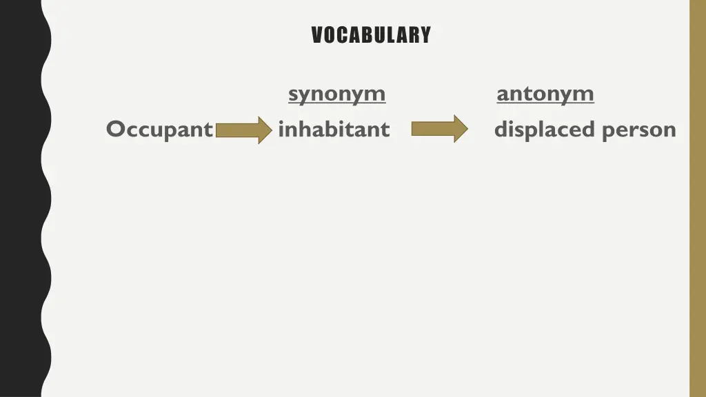 vocabulary 5