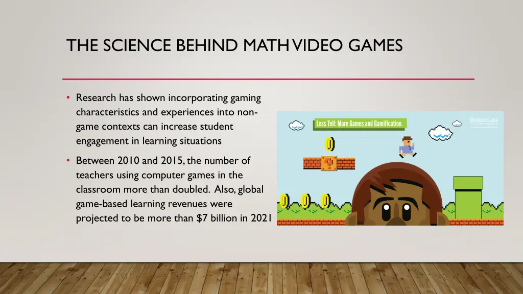 the science behind math video games