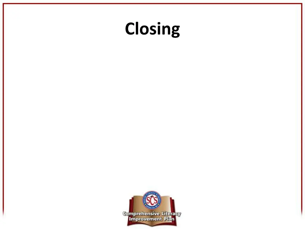 closing