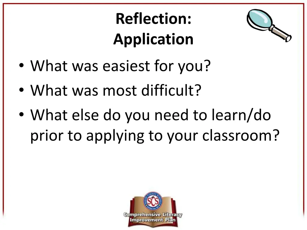 reflection application