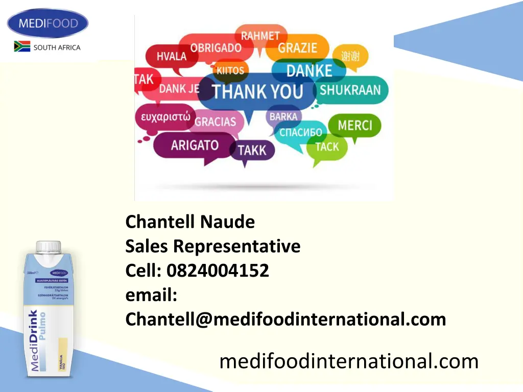 chantell naude sales representative cell