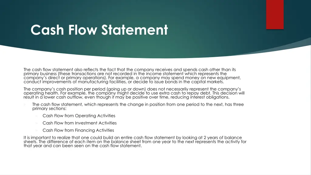 cash flow statement 4