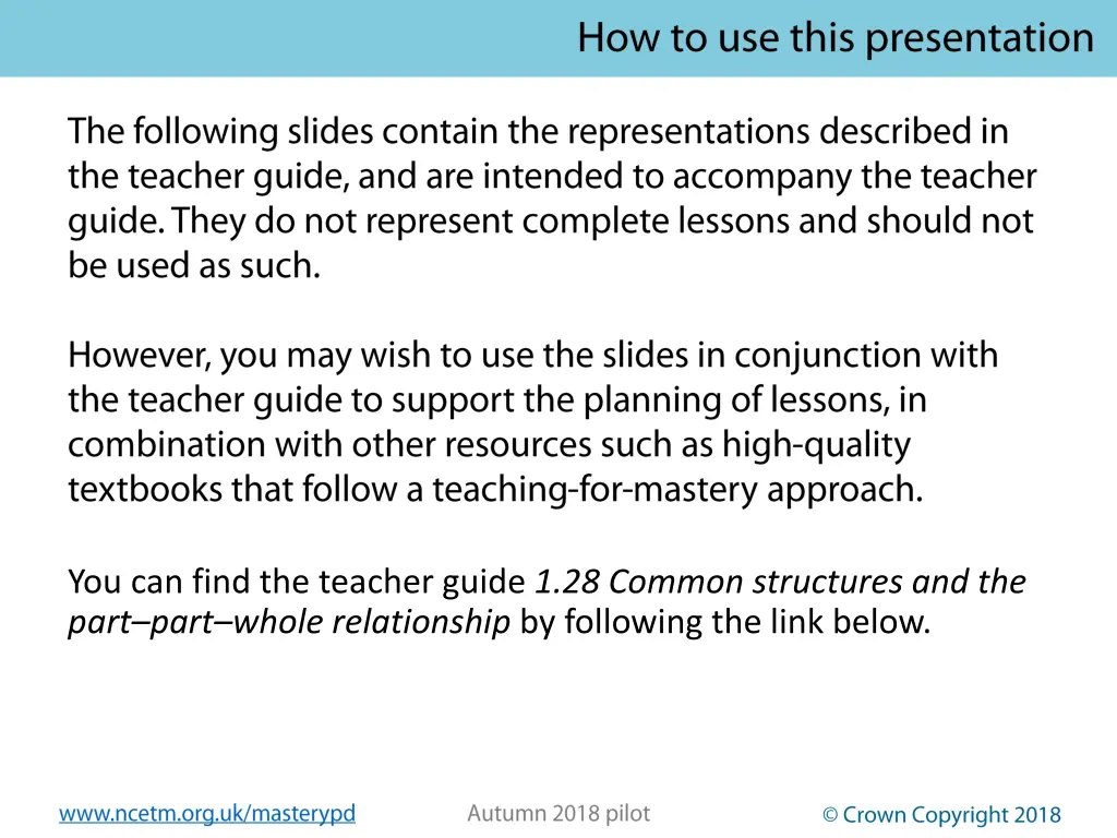 you can find the teacher guide 1 28 common