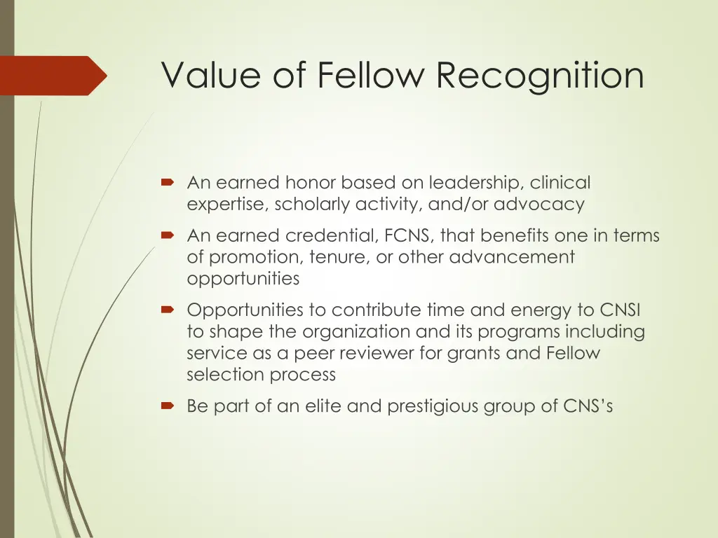 value of fellow recognition