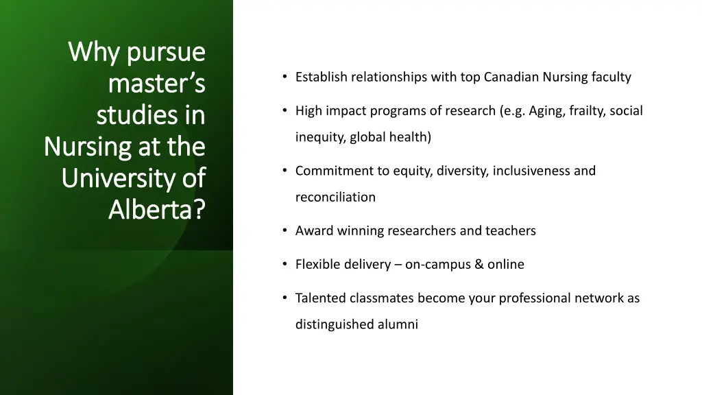 why pursue why pursue master s master s studies