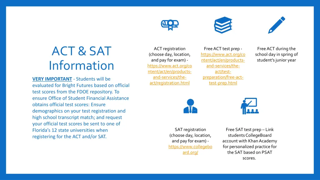 act sat information