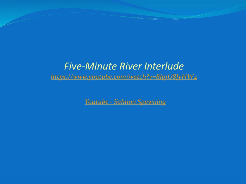 five minute river interlude https www youtube