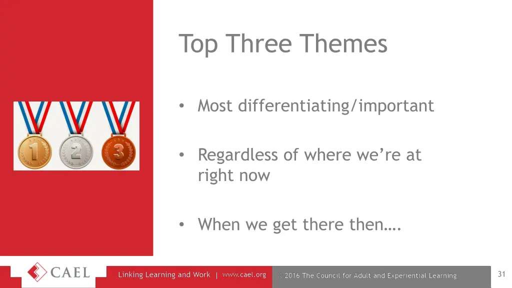 top three themes