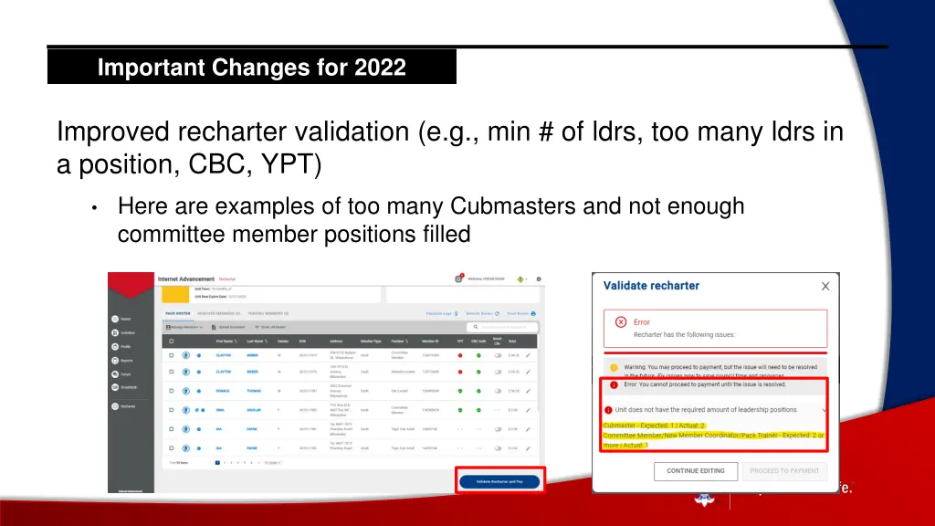 important changes for 2022 5