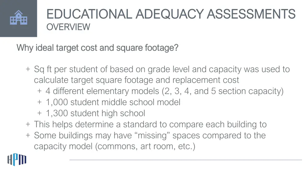 educational adequacy assessments educational 2