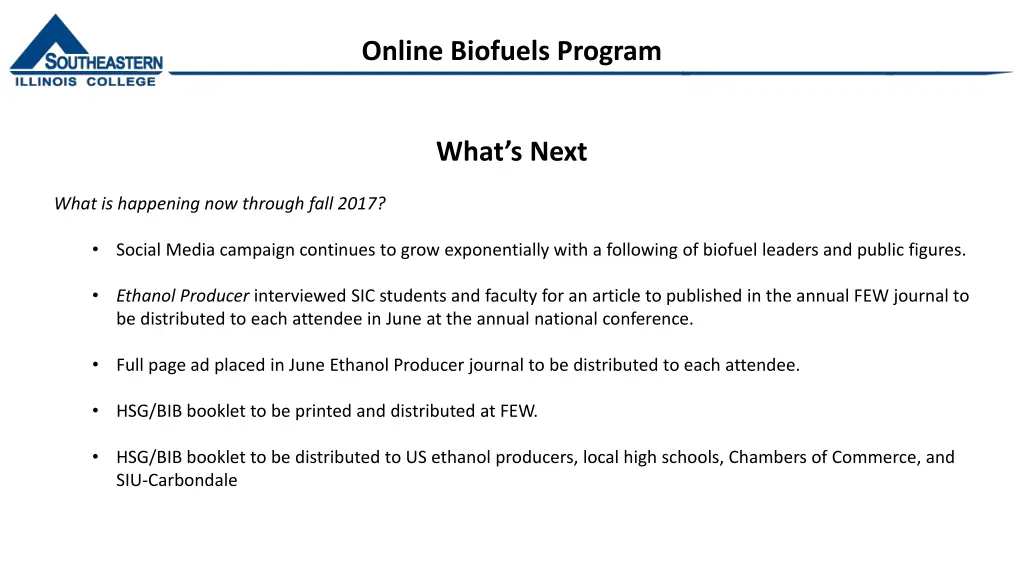 online biofuels program 2