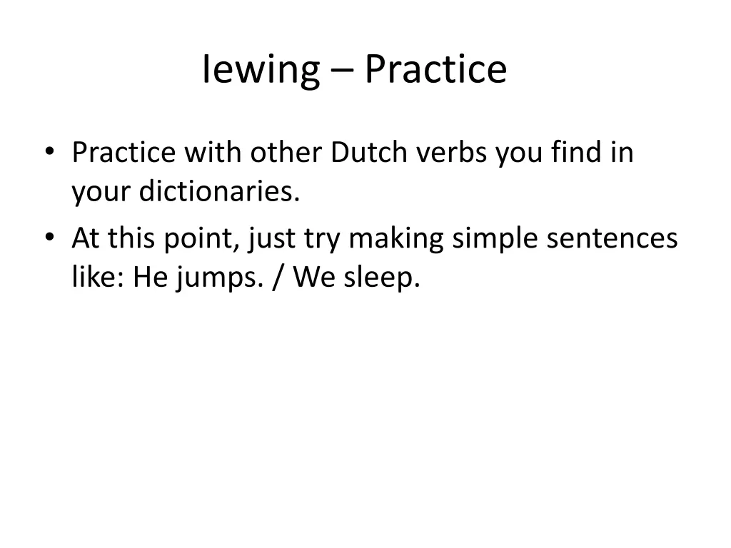 iewing practice 2