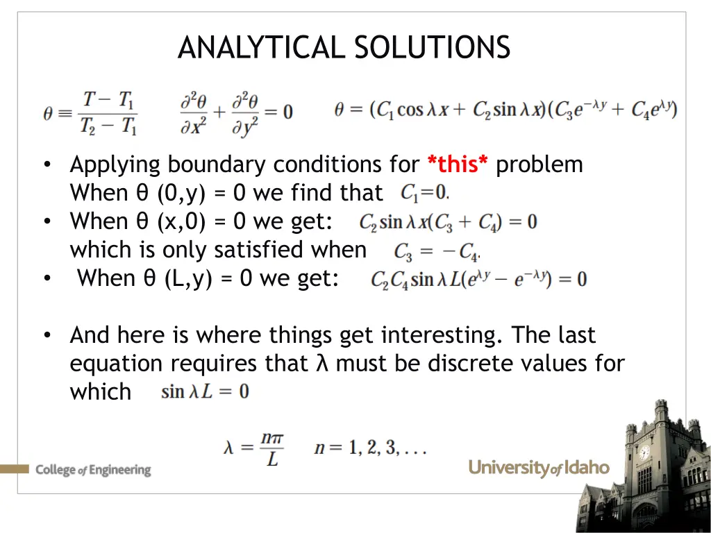 analytical solutions 5