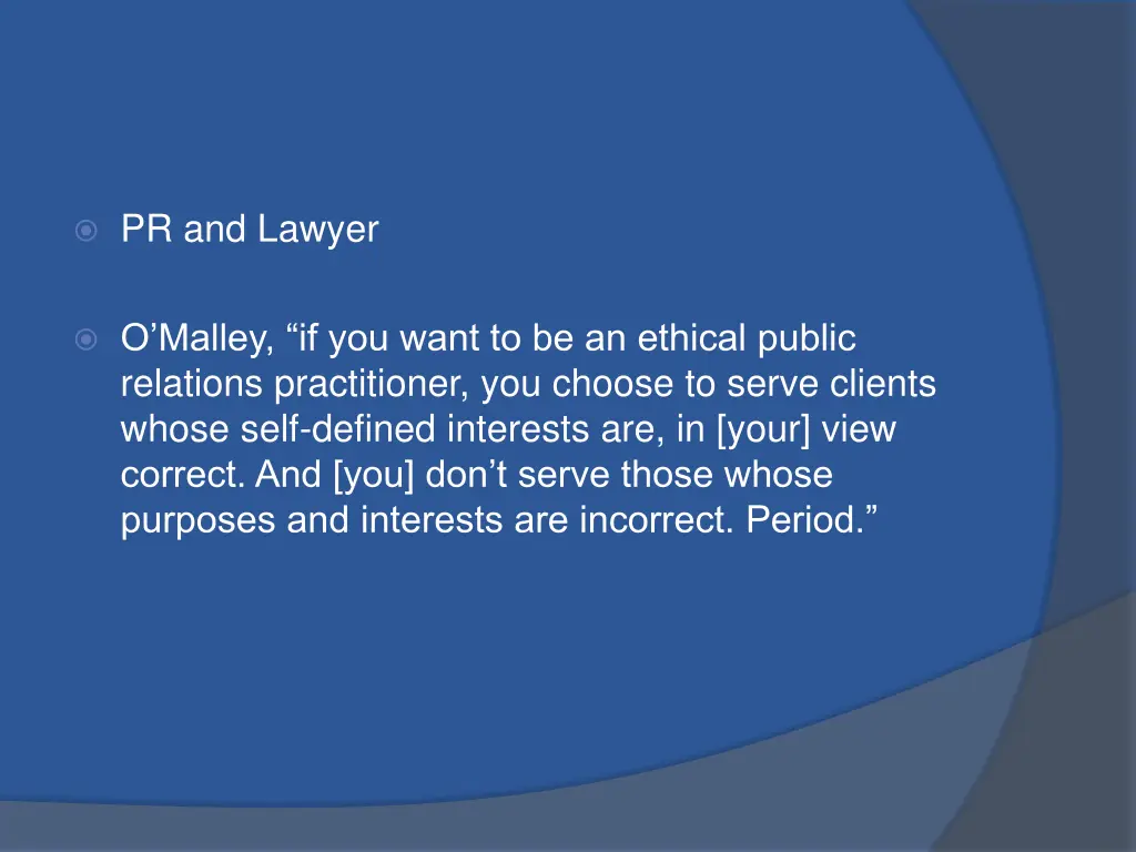 pr and lawyer