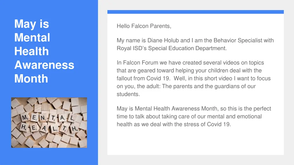 may is mental health awareness month