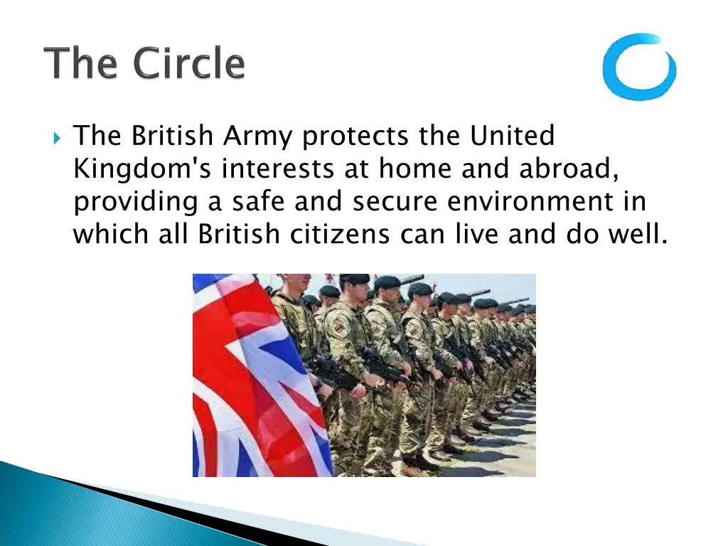 the british army protects the united kingdom