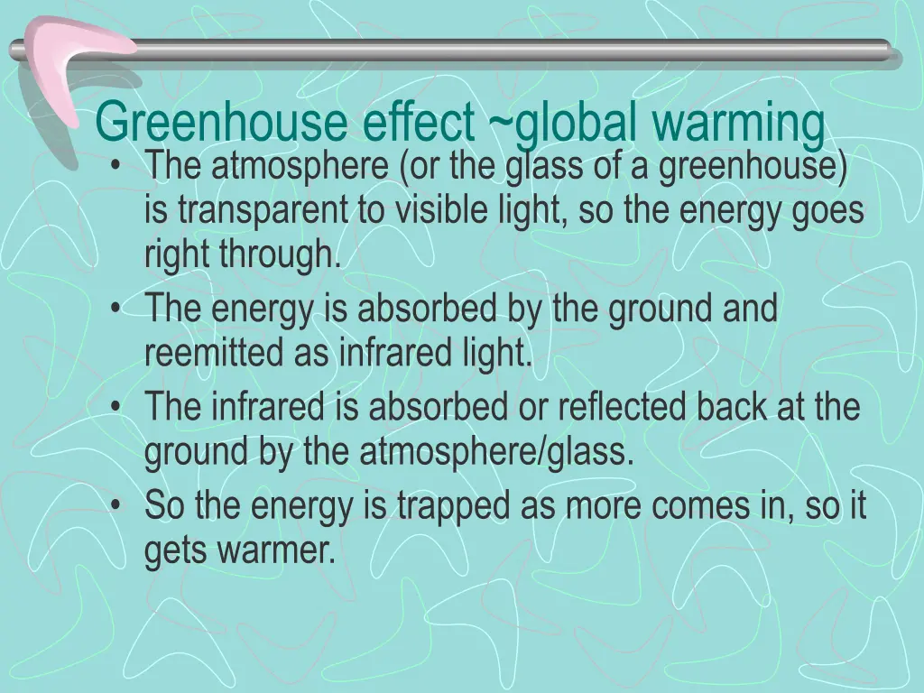 greenhouse effect global warming the atmosphere