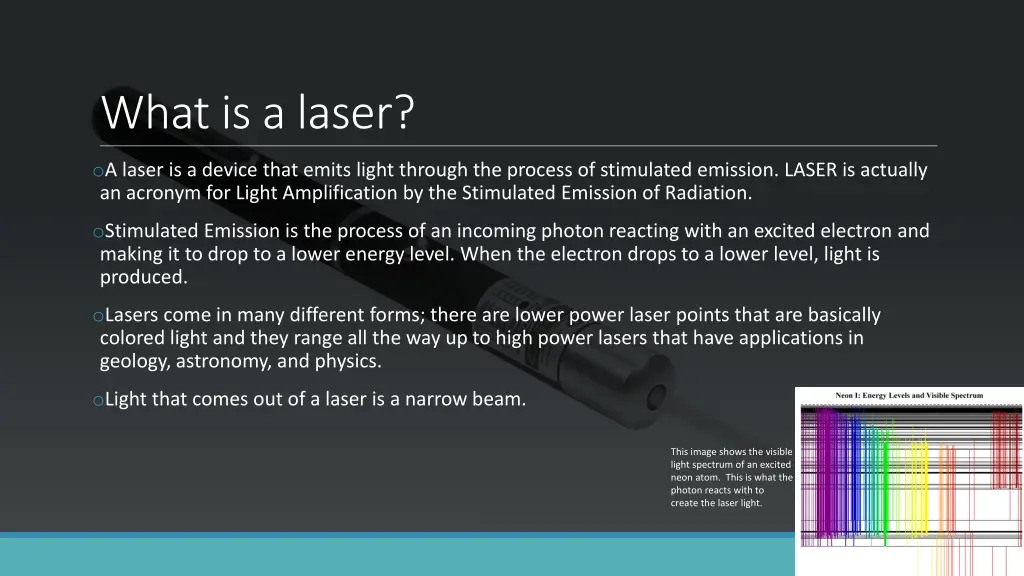 what is a laser