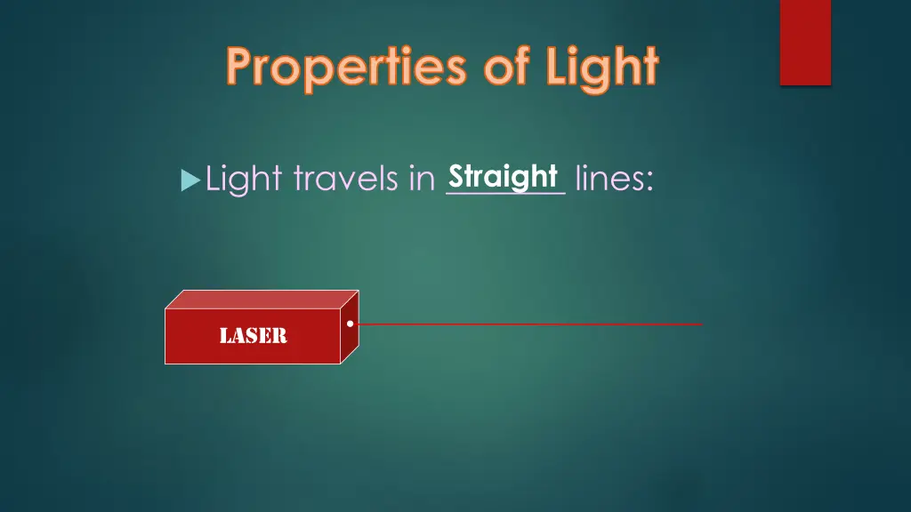 properties of light