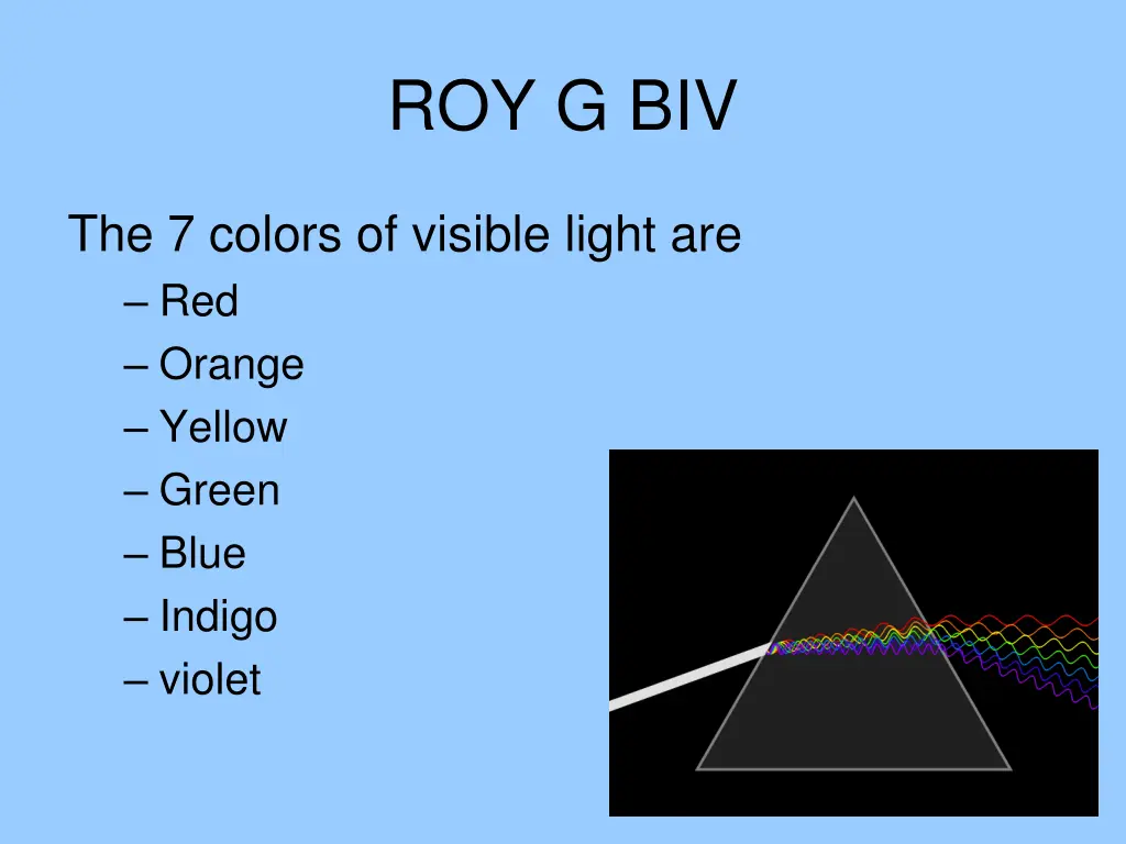 roy g biv