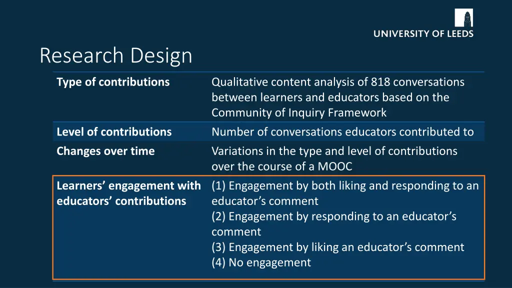 research design