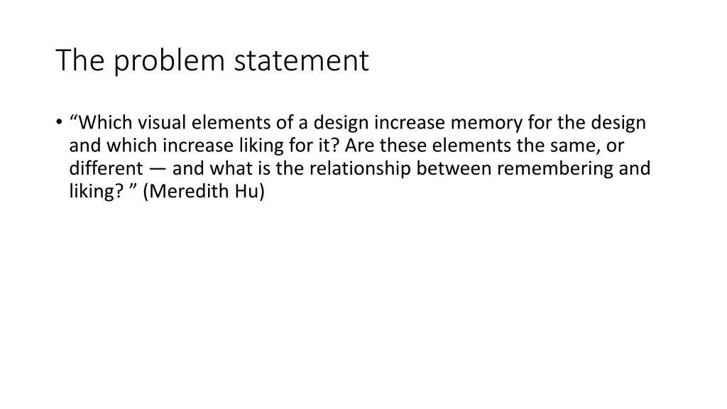 the problem statement 4