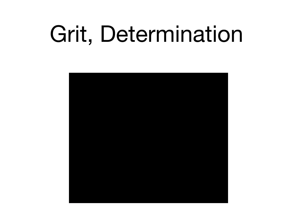 grit determination