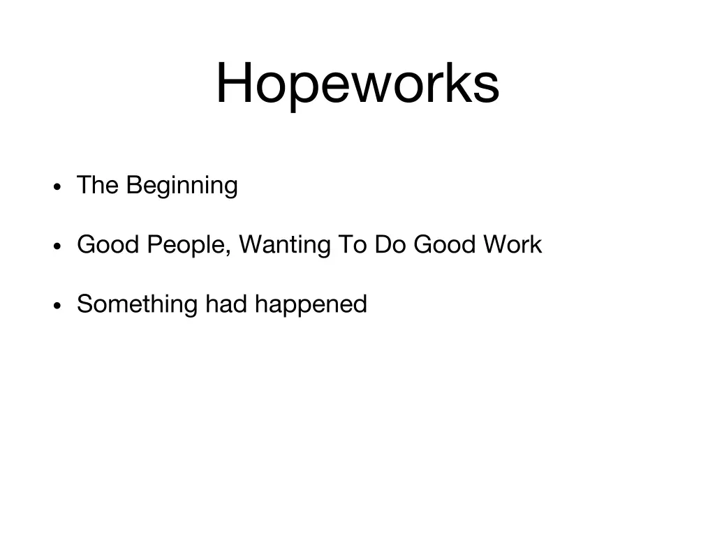 hopeworks