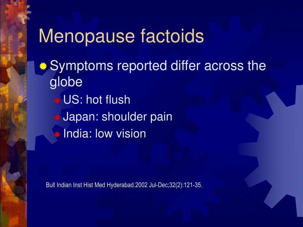 menopause factoids 1