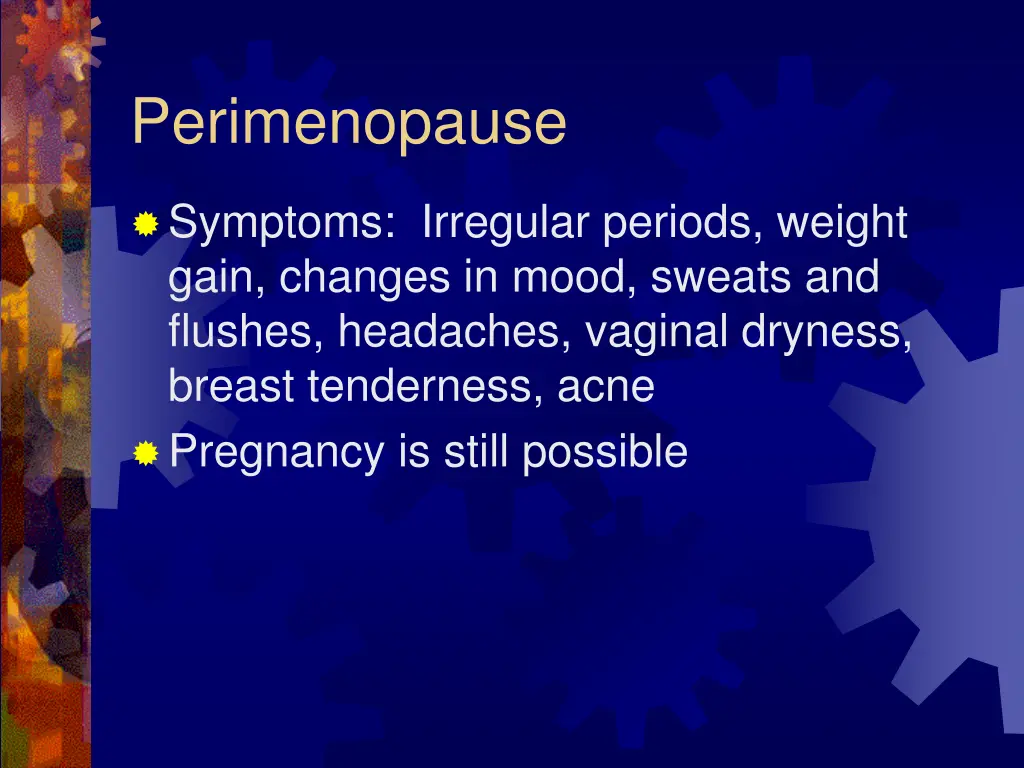 perimenopause 1