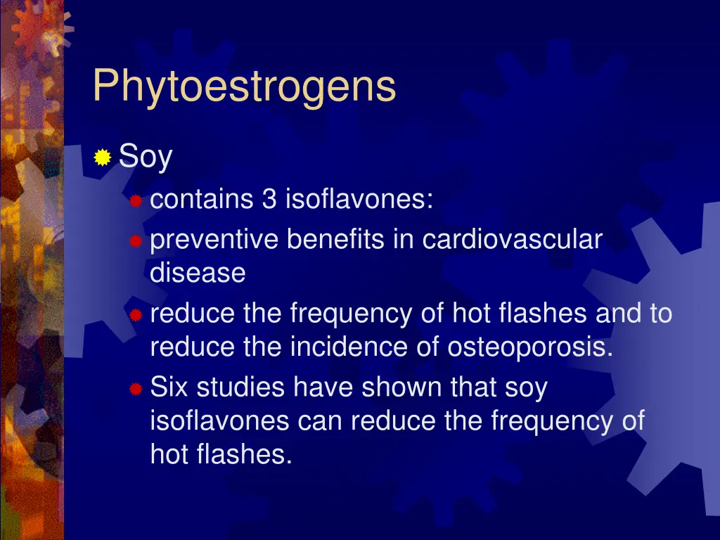 phytoestrogens