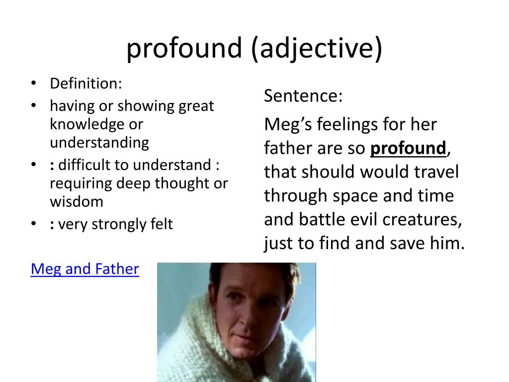 profound adjective definition having or showing