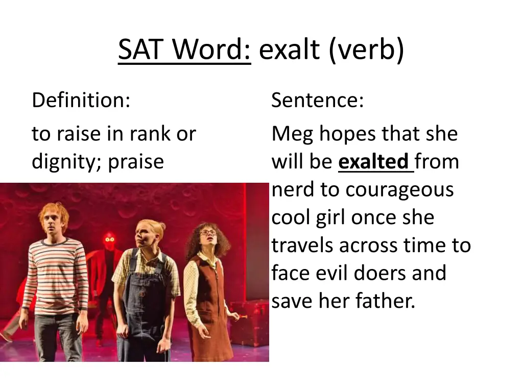 sat word exalt verb