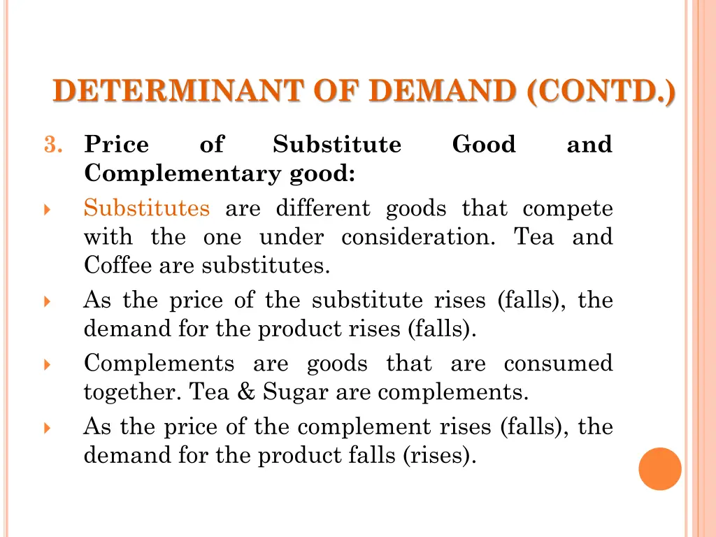 determinant of demand contd 1