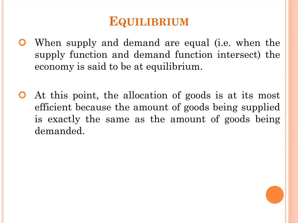 e quilibrium