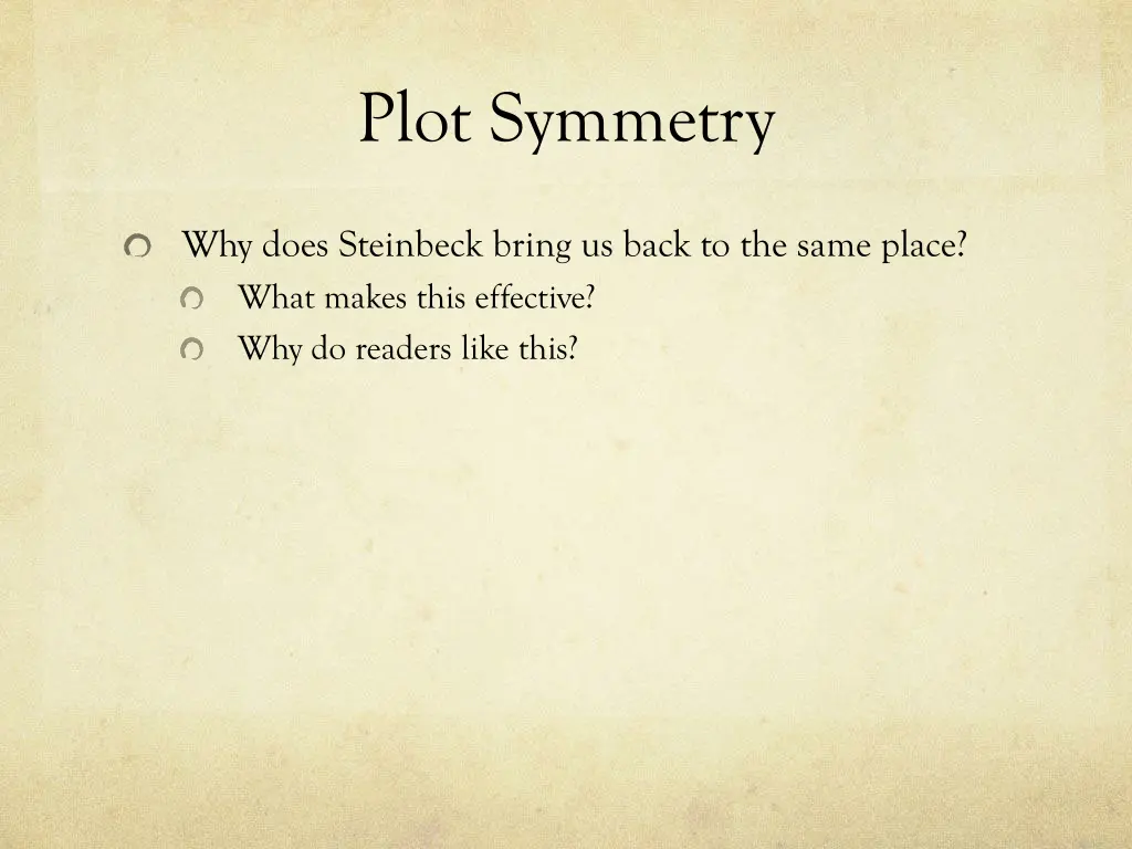 plot symmetry