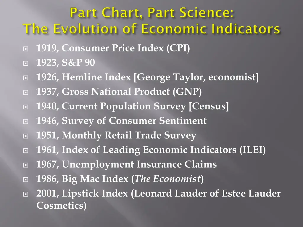 1919 consumer price index cpi 1923 s p 90 1926