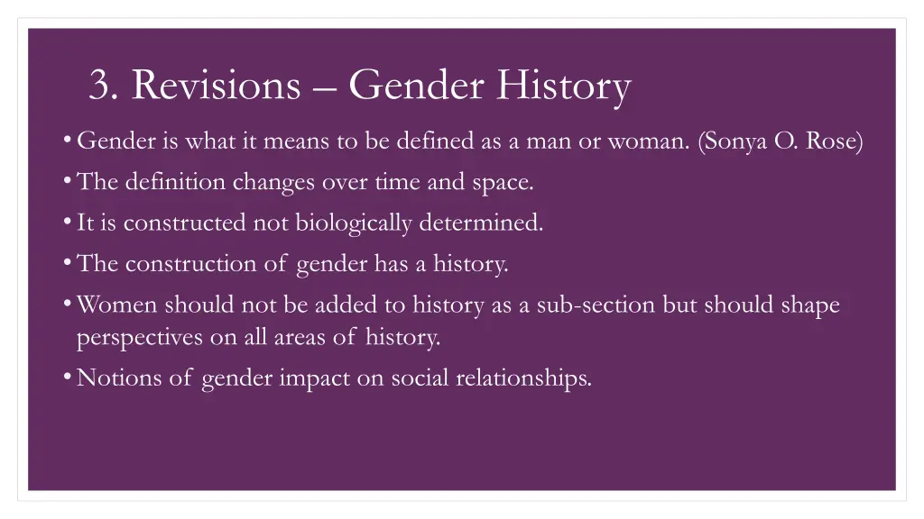 3 revisions gender history gender is what