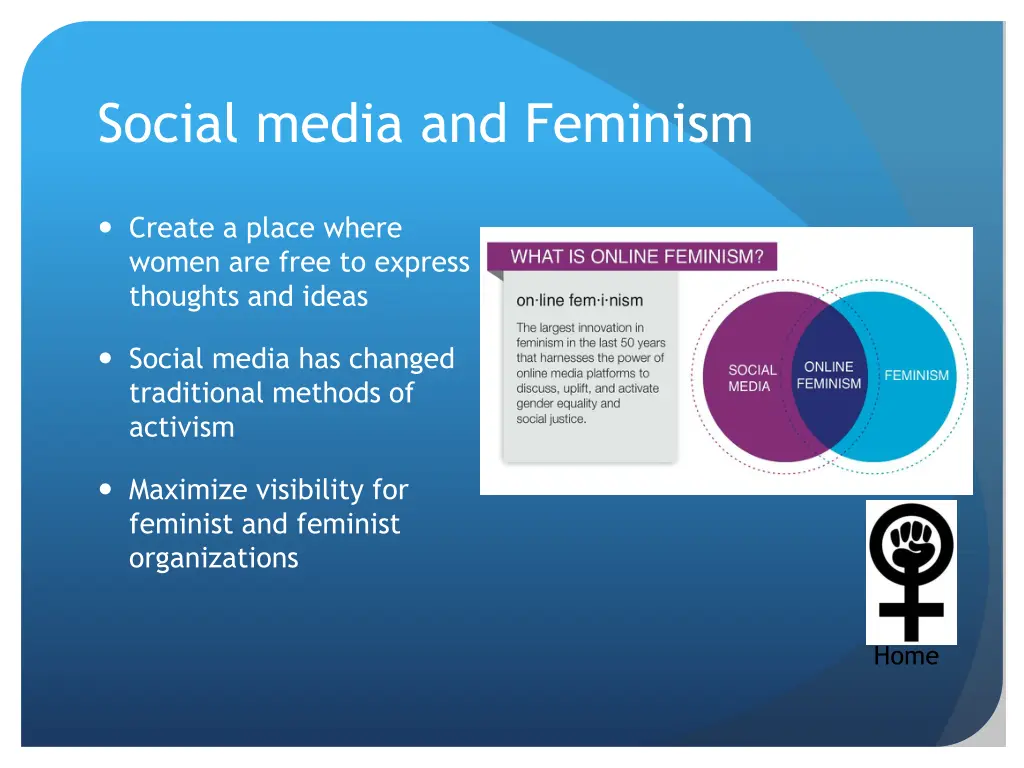 social media and feminism