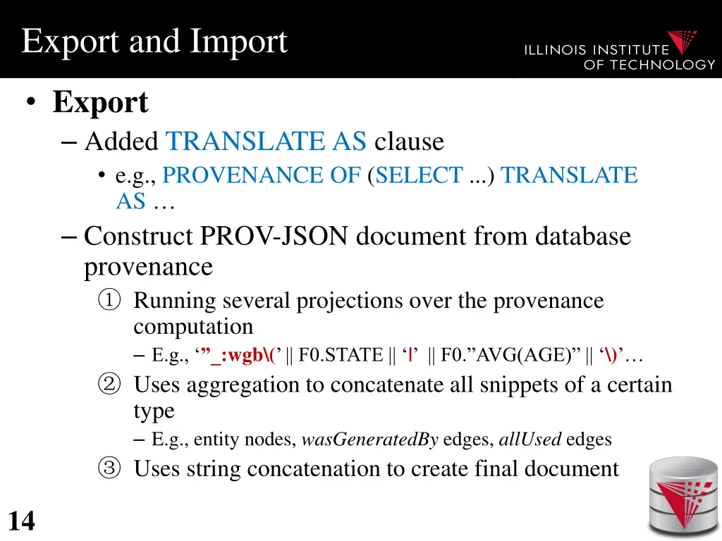 export and import