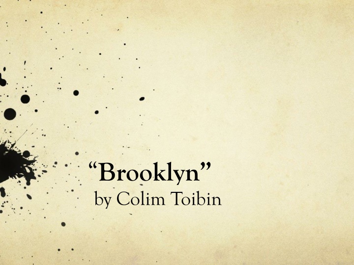 brooklyn by colim toibin