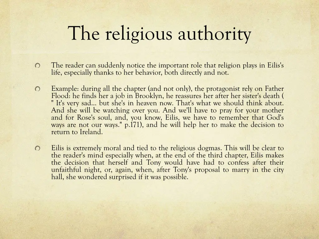 the religious authority