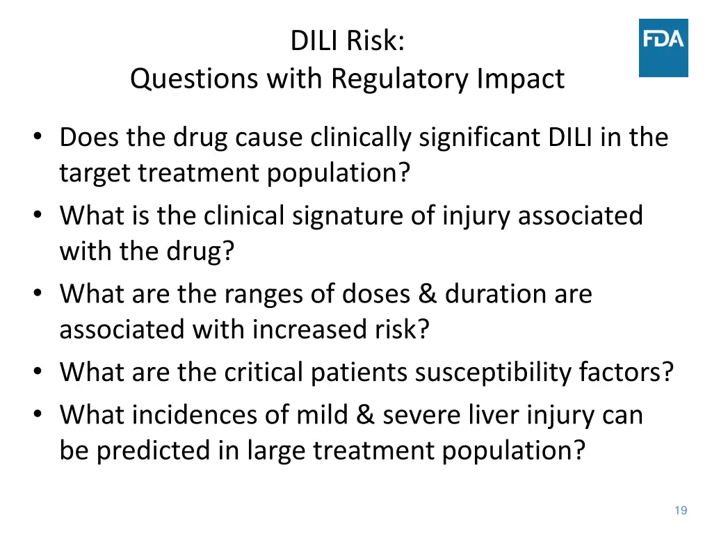 dili risk