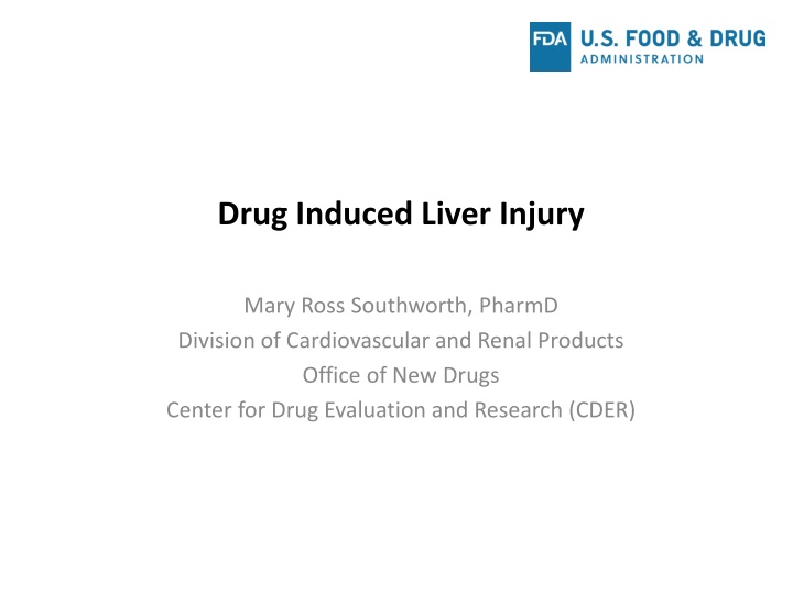 drug induced liver injury