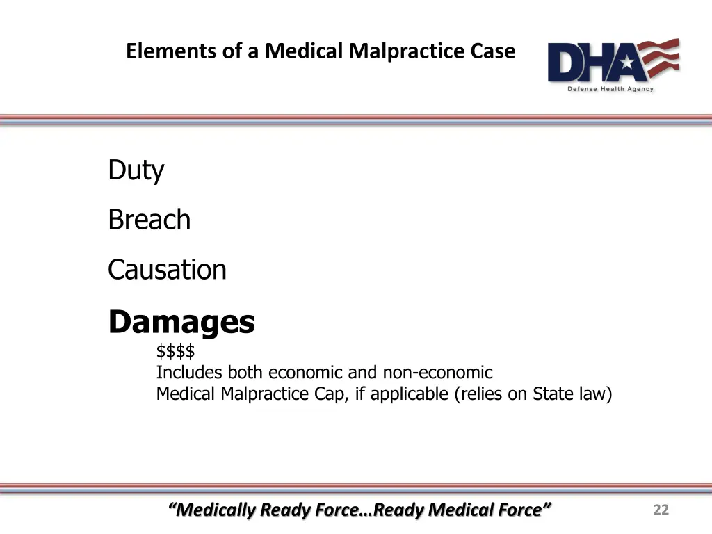 elements of a medical malpractice case 4