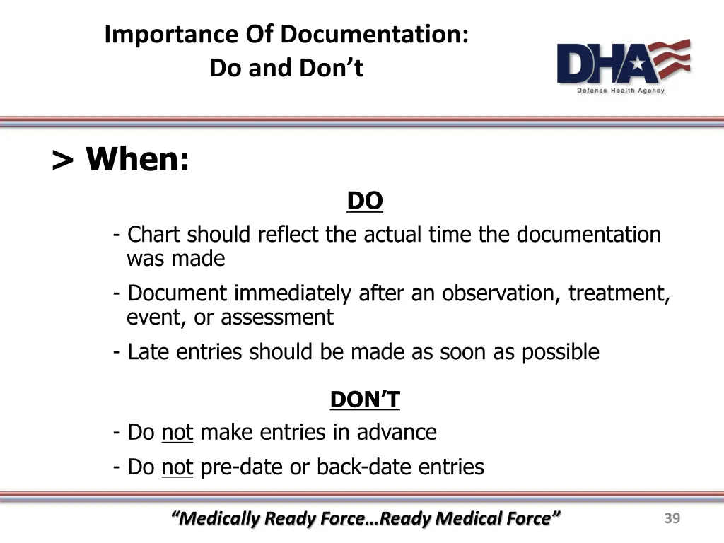 importance of documentation do and don t 2